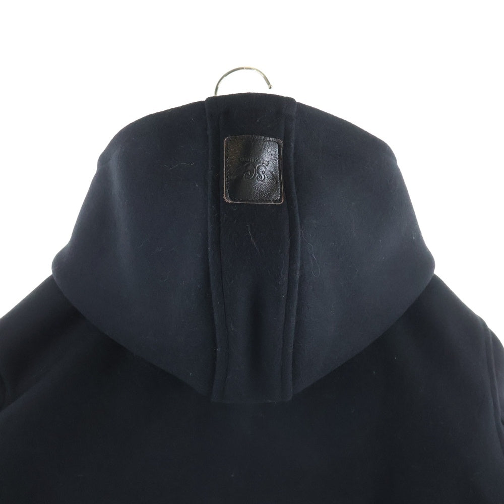 SUBCULTURE(サブカルチャー) WOOL MARINE PARKA ジップアップ ウールパーカー ジャケット ブラック SCJK-A2503