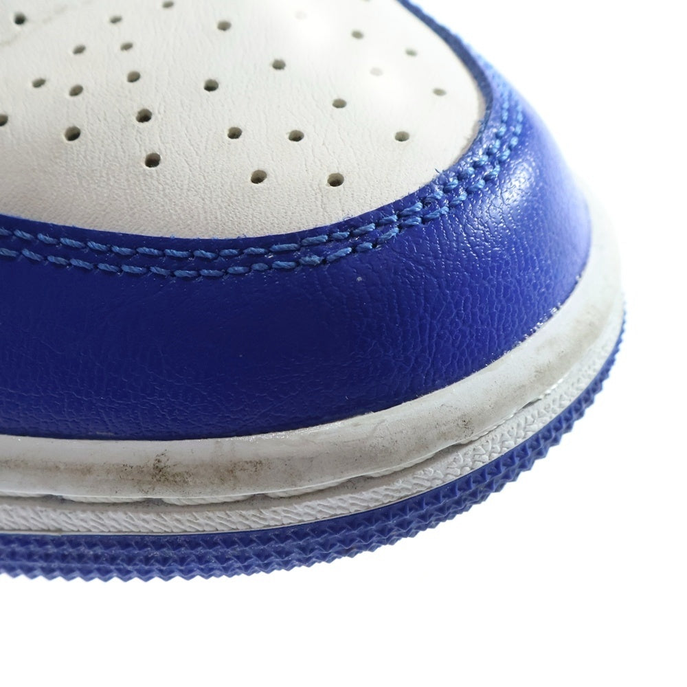 NIKE(ナイキ) Air Jordan 1 Mid Kentucky Blue BQ6472-104 エアジョーダン1 ケンタッキーブルー ミッドカットスニーカー US7/24.0cm ブルー/ホワイト レディース