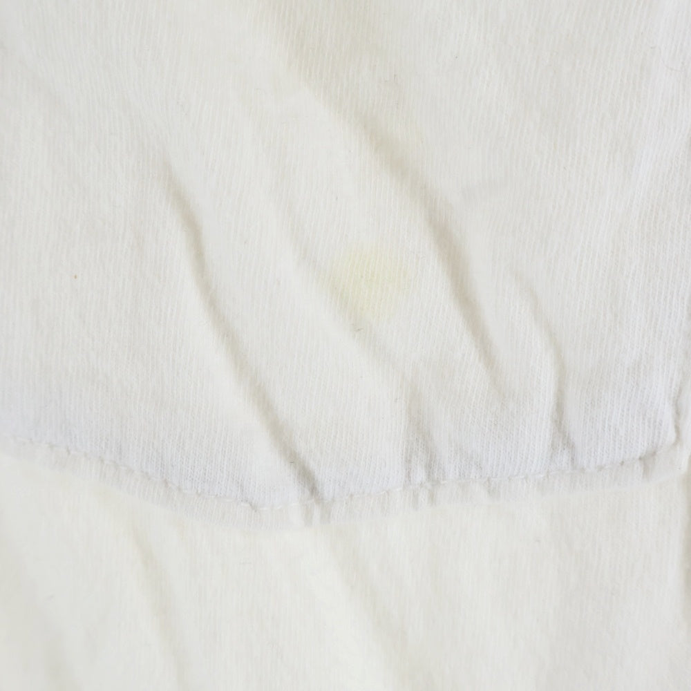 CHROME HEARTS(クロムハーツ) Cemetery Cross Tire Track L/S Tee セメタリークロスタイヤトラックロングスリーブ長袖Tシャツ ホワイト