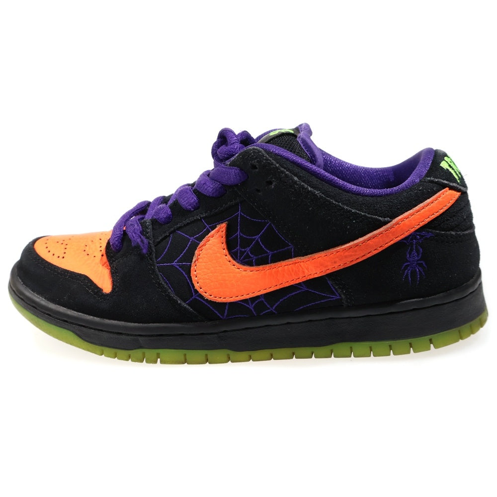 NIKE SB(ナイキエスビー) DUNK LOW NIGHT OF MISCHIEF BQ6817-006 ダンクロー ナイトオブミスチーフ ローカットスニーカー ブラック/オレンジ US6/24.0cm