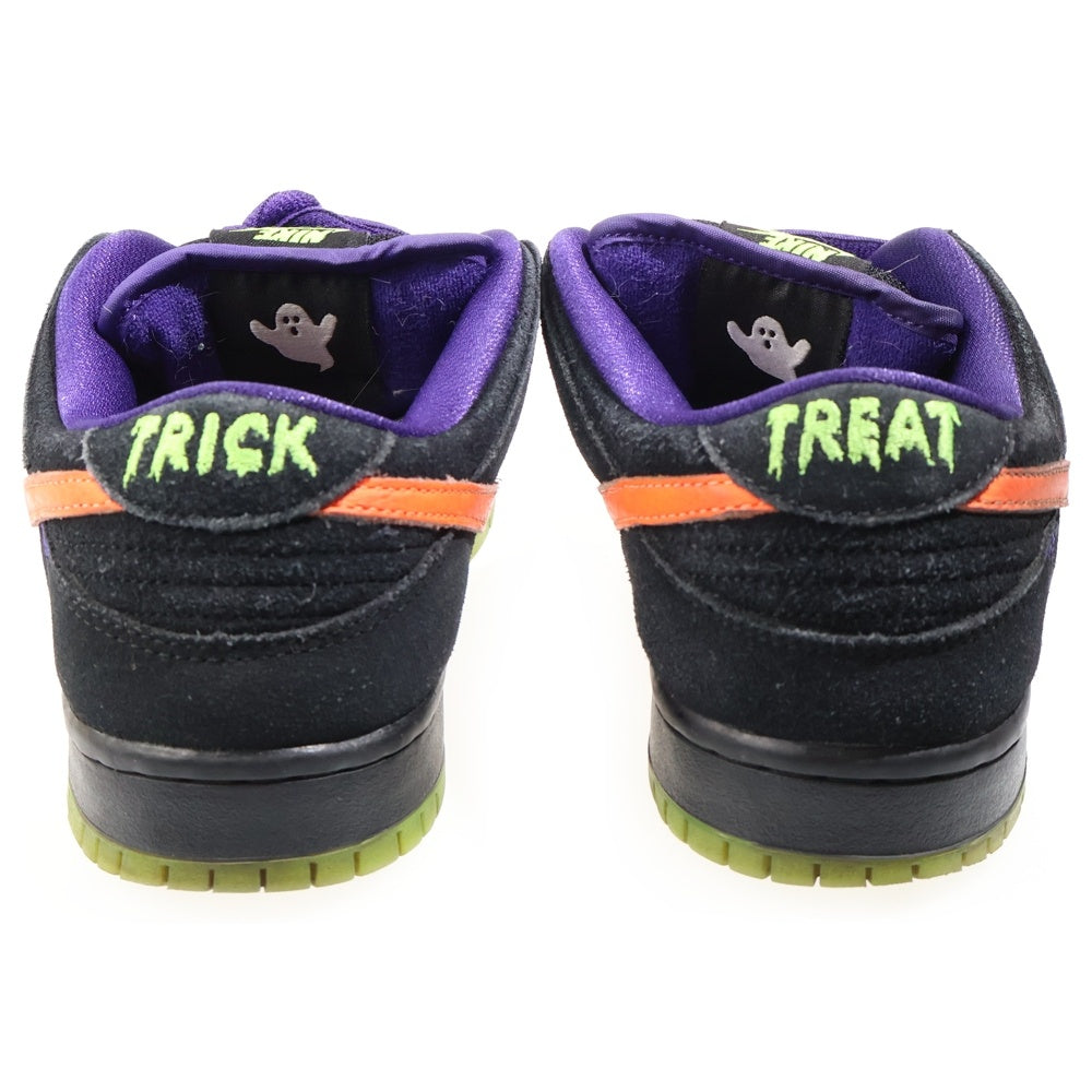 NIKE SB(ナイキエスビー) DUNK LOW NIGHT OF MISCHIEF BQ6817-006 ダンクロー ナイトオブミスチーフ ローカットスニーカー ブラック/オレンジ US6/24.0cm