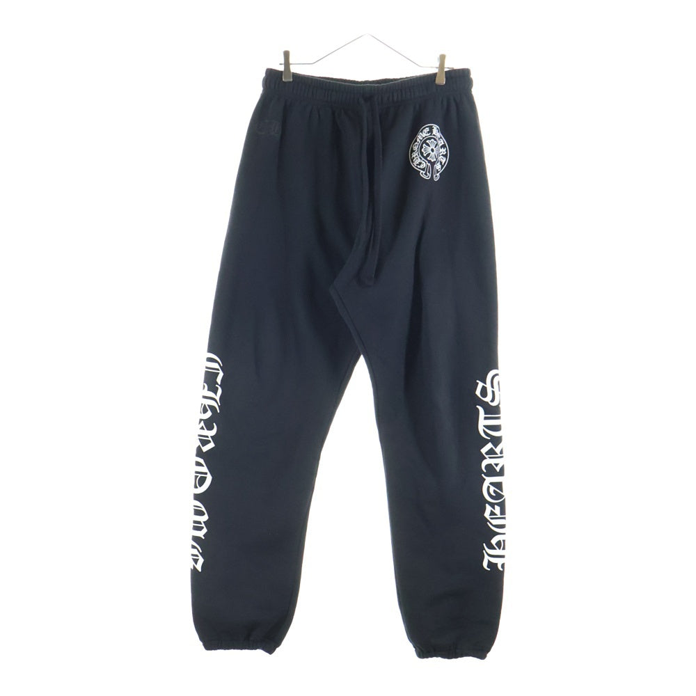 CHROME HEARTS(クロムハーツ) HORSESHOE SWEAT PANTS ホースシュープリント スウェットパンツ ブラック