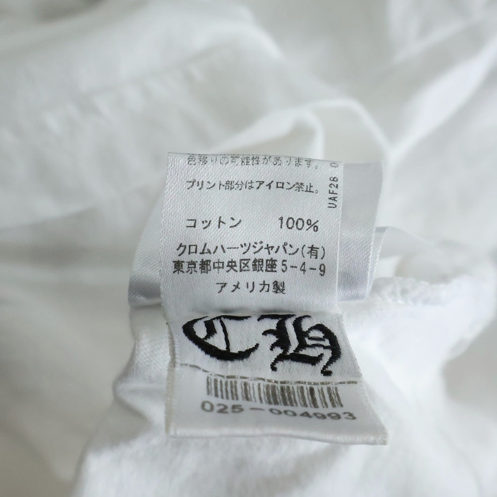 CHROME HEARTS(クロムハーツ) HORSESHOE S/S TEE ホースシュープリント 半袖Tシャツ カットソー ホワイト