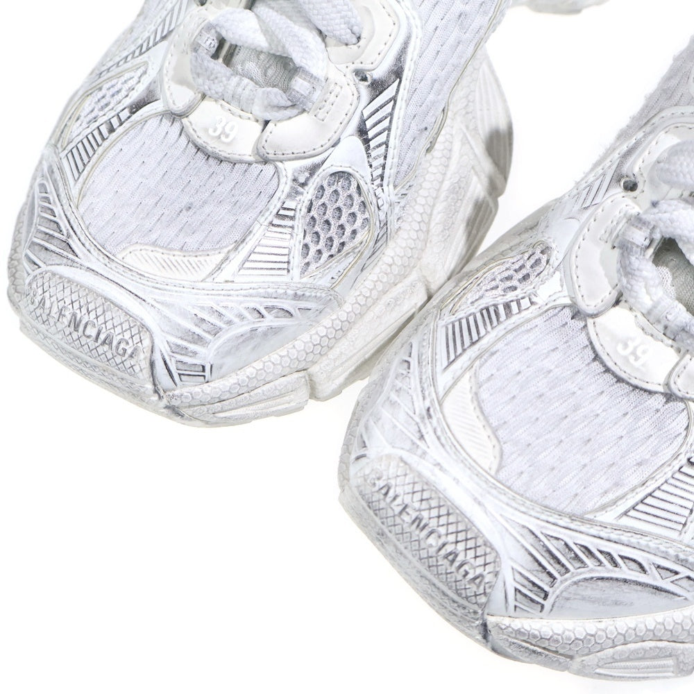 BALENCIAGA(バレンシアガ) 3XL SNEAKER スリーエックスエル ユーズドデザイン ローカットスニーカー 734731 ホワイト/ブラック レディース