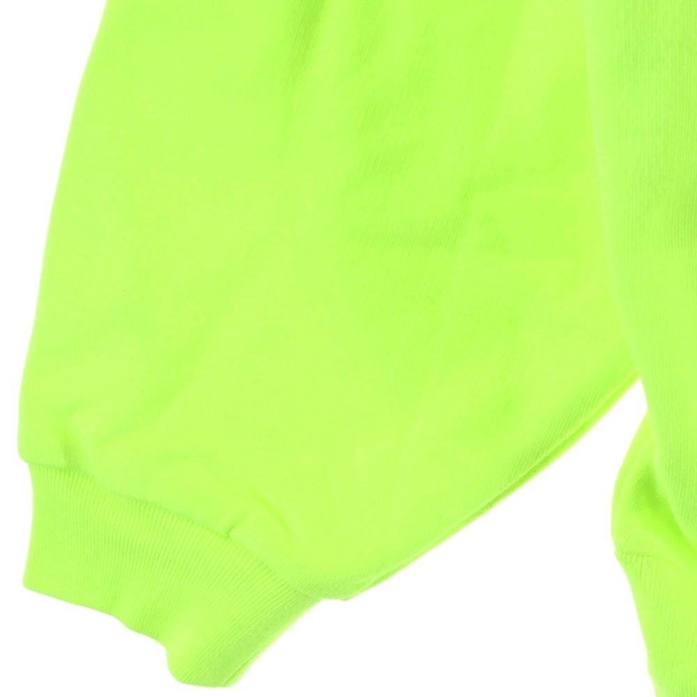 BALENCIAGA(バレンシアガ) World Food Program Hoodie ロゴ プリント プルオーバー スウェット フーディ パーカー イエロー 600583 TMVL1