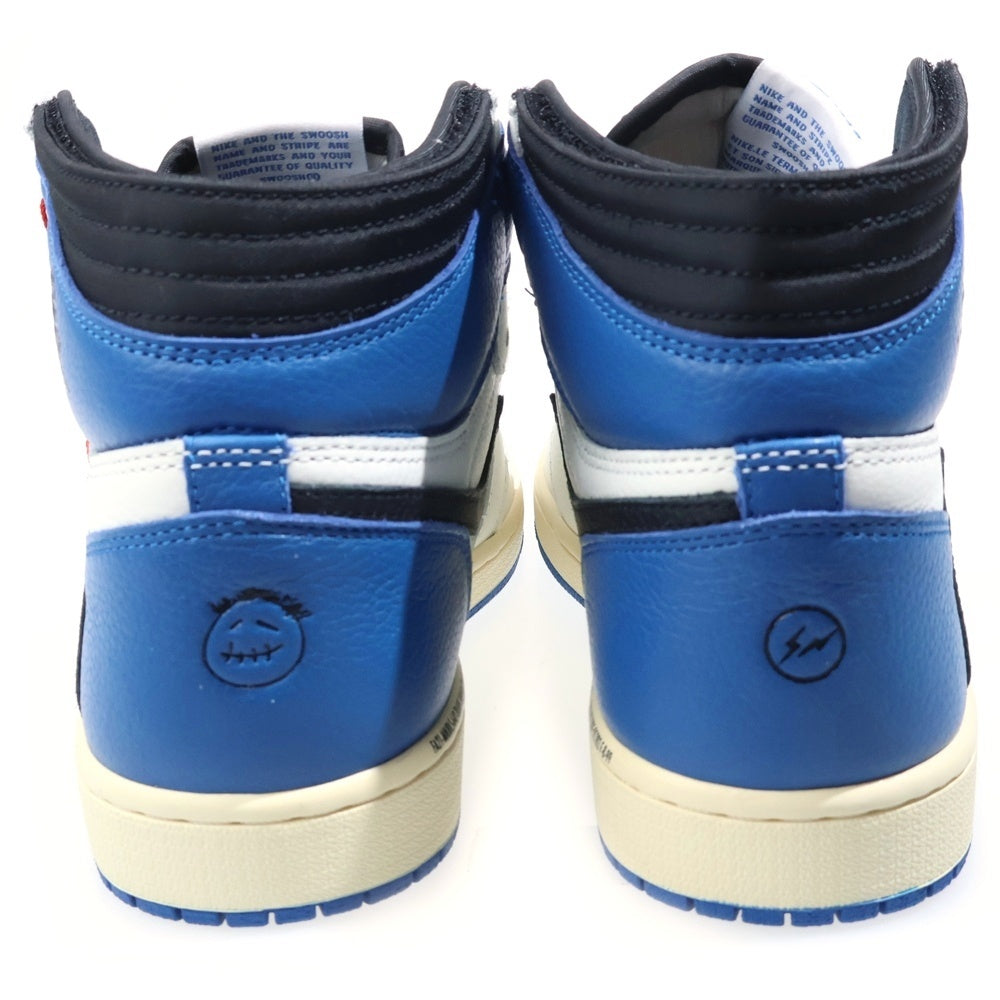 NIKE(ナイキ) ×TRAVIS SCOTT ×FRAGMENT AIR JORDAN 1 RETRO HIGH OG SP MILITARY BLUE DH3227-105 トラヴィススコット フラグメント エアジョーダン ハイカットスニーカー