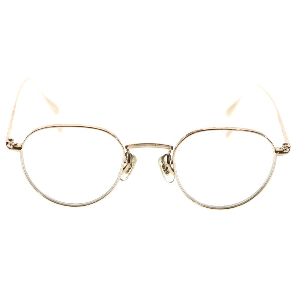 EYEVAN(アイヴァン) Fairway(45) フェアウェイ ボストン アイウェア 眼鏡 度入り ゴールド