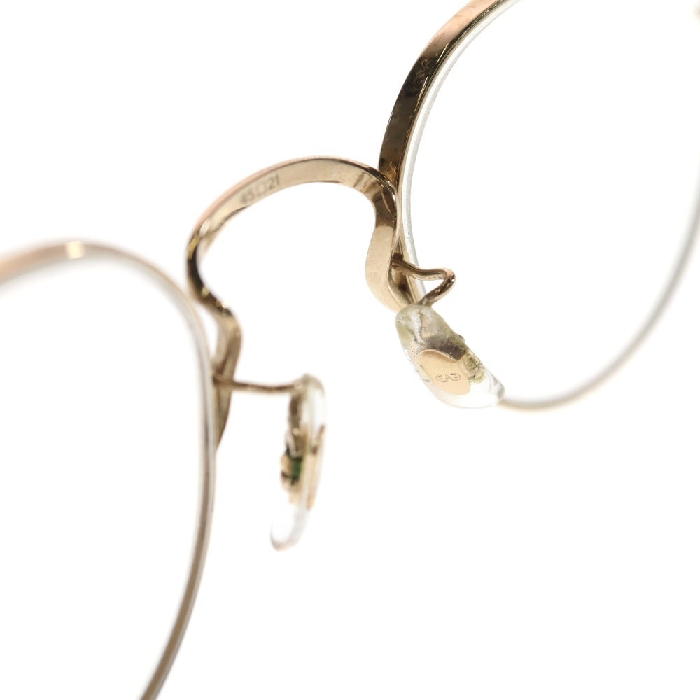 EYEVAN(アイヴァン) Fairway(45) フェアウェイ ボストン アイウェア 眼鏡 度入り ゴールド