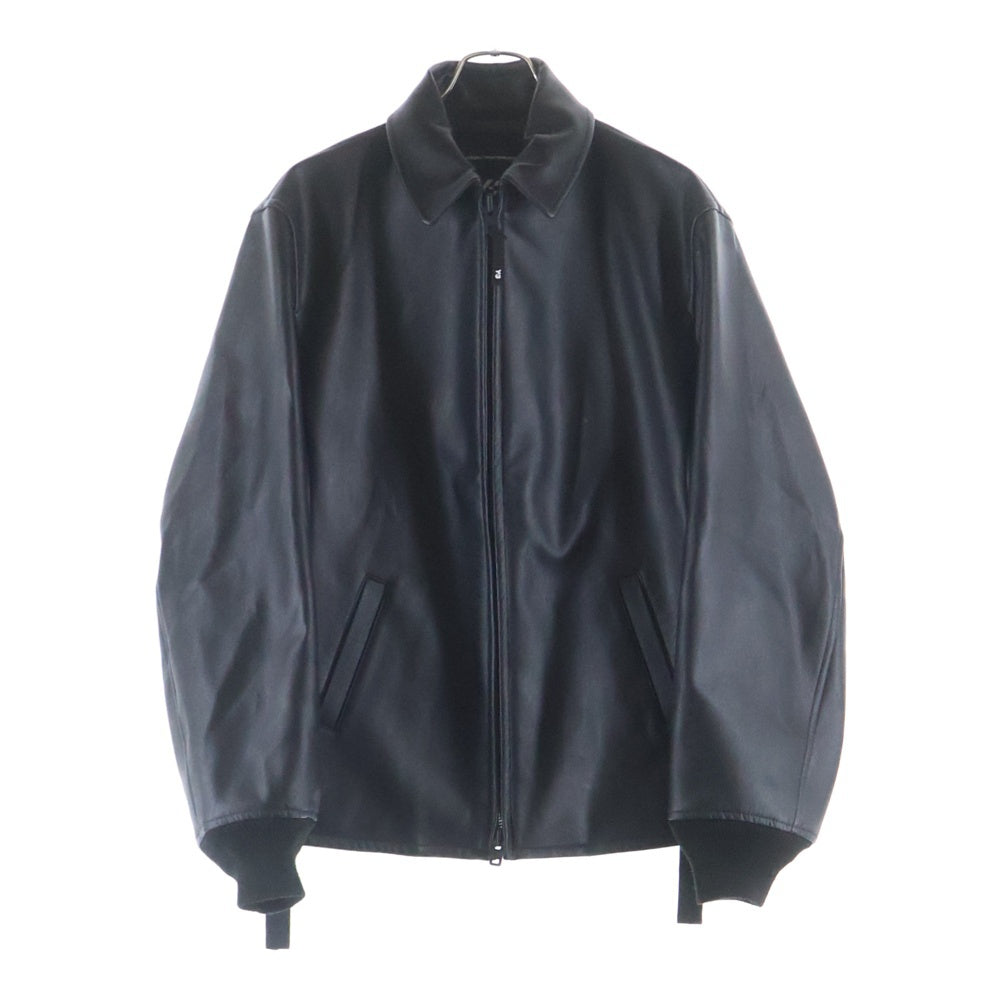 Y-3(ワイスリー) PLEATHER BOMBER JACKET JD9795 プレザー ボンバージャケット ブラック