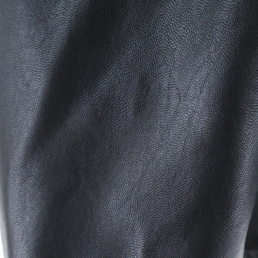 Y-3(ワイスリー) PLEATHER BOMBER JACKET JD9795 プレザー ボンバージャケット ブラック