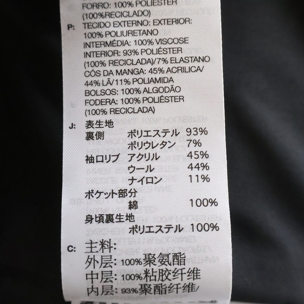 Y-3(ワイスリー) PLEATHER BOMBER JACKET JD9795 プレザー ボンバージャケット ブラック