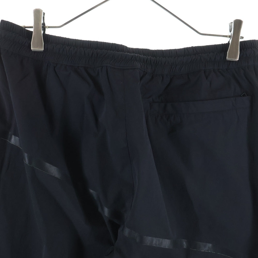 KITH(キス) 22SS MADISON PANT KHM060114 ナイロンドローストリングイージーパンツ ブラック