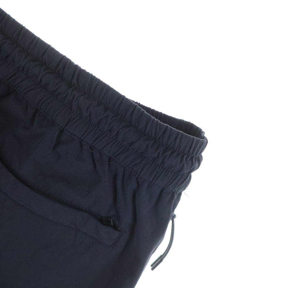 KITH(キス) 22SS MADISON PANT KHM060114 ナイロンドローストリングイージーパンツ ブラック
