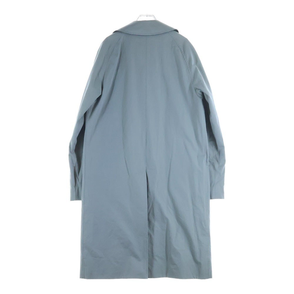 BURBERRY(バーバリー) 裏地チェック ステンカラーコート 8004369 グリーン