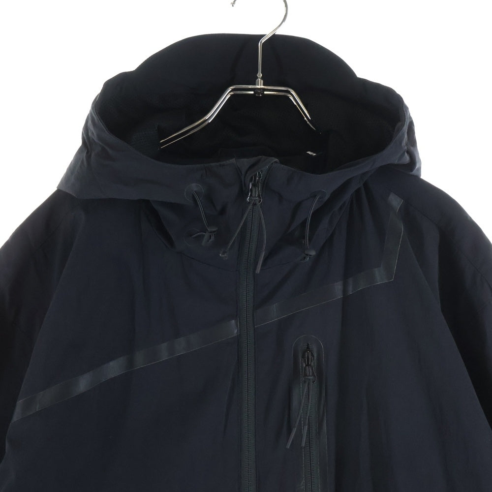 KITH(キス) 22SS Madison Jacket KHM010108 ナイロン フーデッドジップアップジャケット ブラック