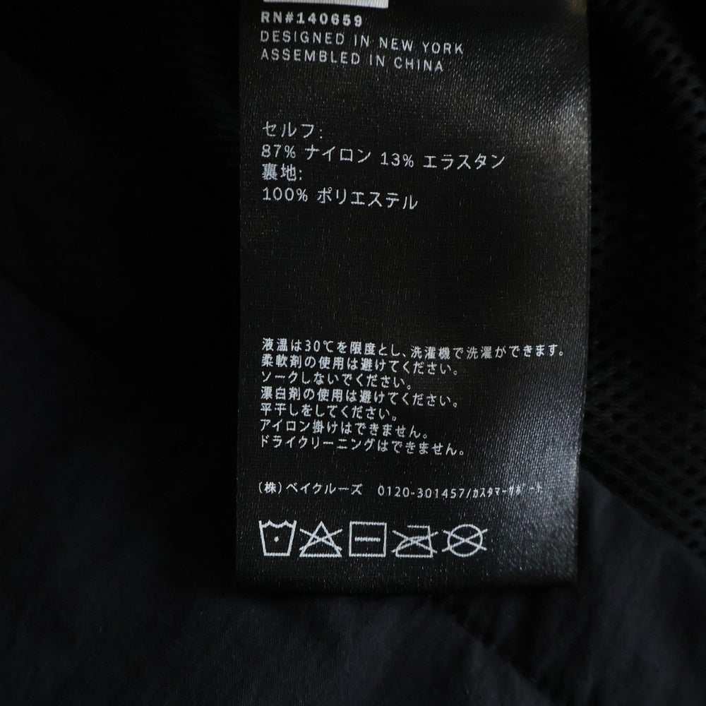 KITH(キス) 22SS Madison Jacket KHM010108 ナイロン フーデッドジップアップジャケット ブラック