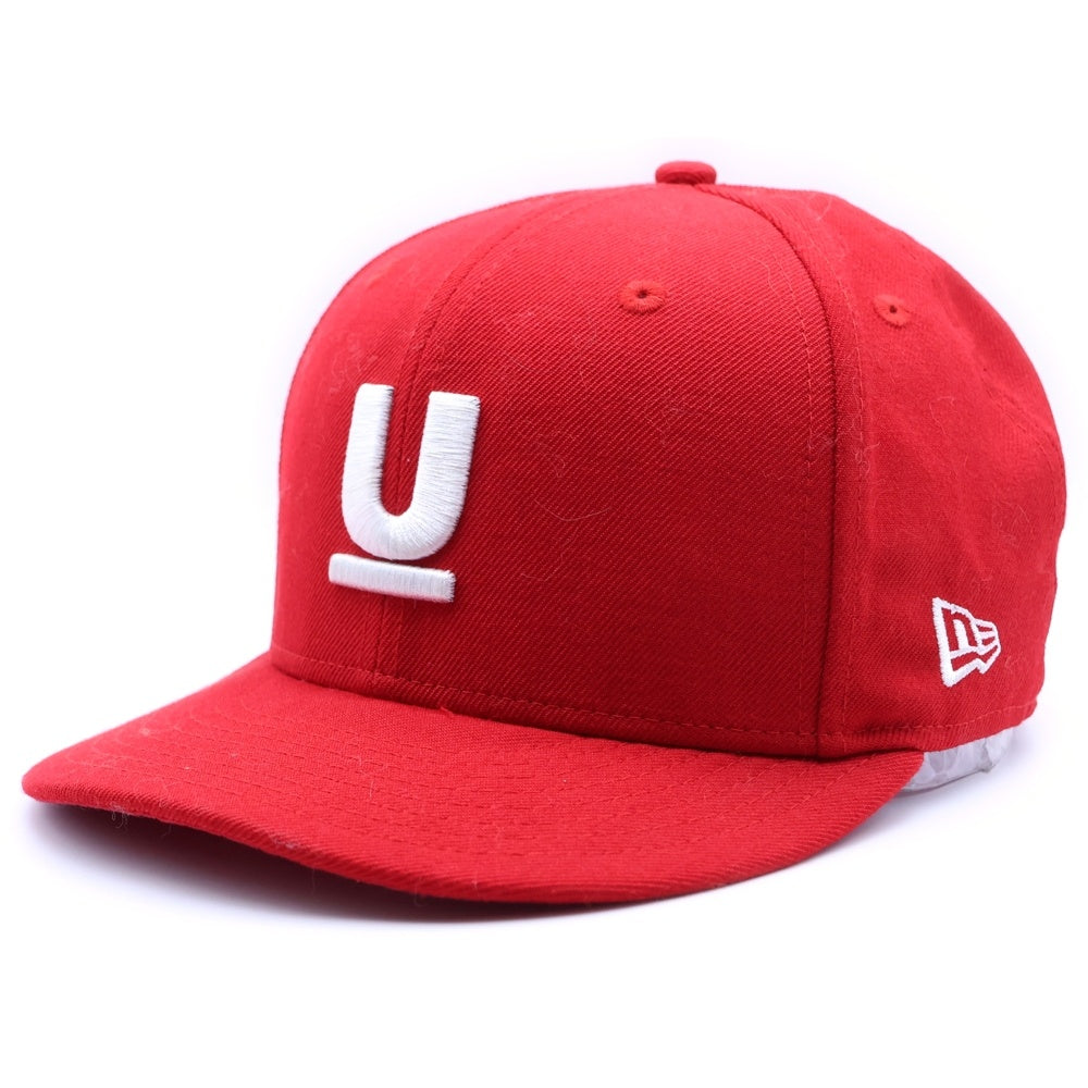 UNDERCOVER(アンダーカバー) × NEW ERA ニューエラ ロゴ刺繍 ベースボールキャップ レッド