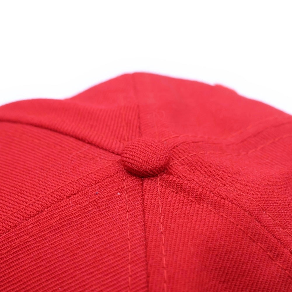 UNDERCOVER(アンダーカバー) × NEW ERA ニューエラ ロゴ刺繍 ベースボールキャップ レッド