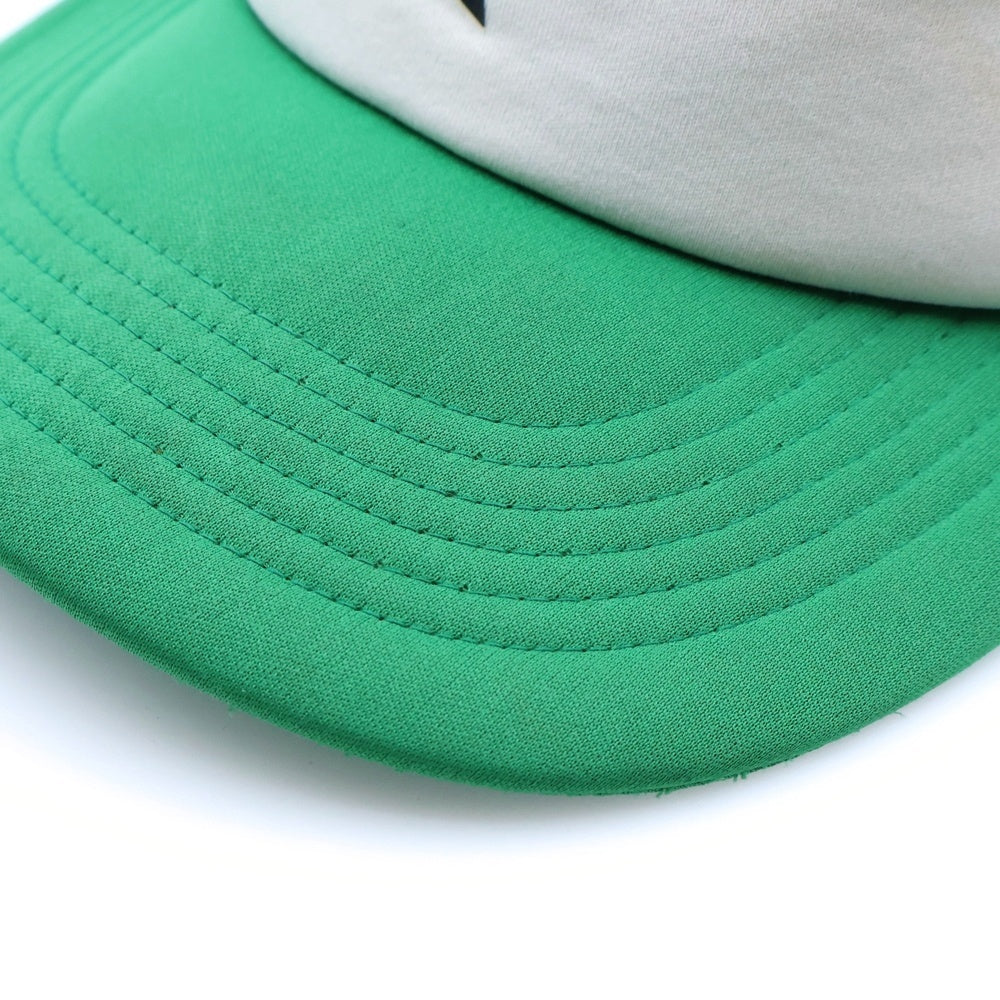 NUMBER (N)INE(ナンバーナイン) 03AW ARCHIVE カート期 Rolling Stones Trucker Cap ローリングストーンズ プリント キャップ 帽子 グリーン/ホワイト