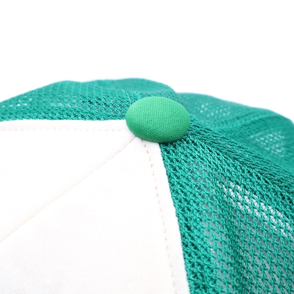 NUMBER (N)INE(ナンバーナイン) 03AW ARCHIVE カート期 Rolling Stones Trucker Cap ローリングストーンズ プリント キャップ 帽子 グリーン/ホワイト