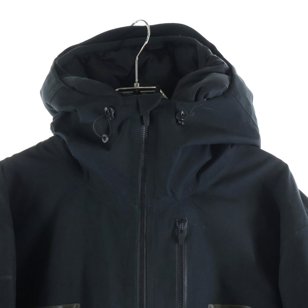 UNDERCOVER(アンダーカバー) 3レイヤー フィッシュテールパーカ ロングジャケット CD7523-010 ブラック