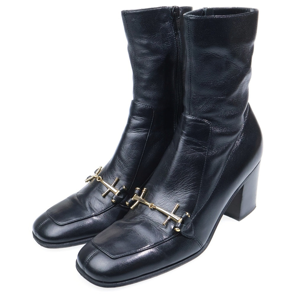 SAINT LAURENT PARIS(サンローランパリ) 23ss Elbio 75 アンクルレザー