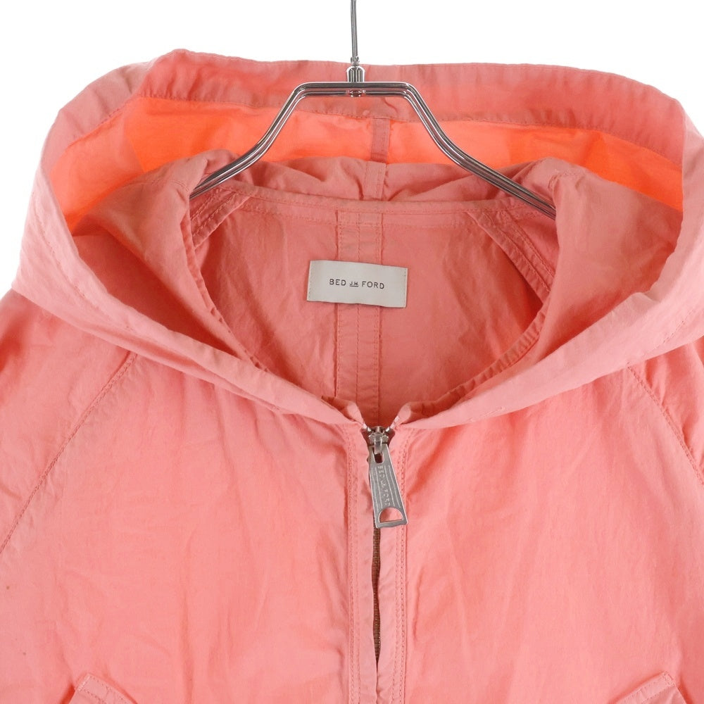 BED J.W. FORD(ベッドフォード) 25SS Garment Dye Hooded Shirt 25SS-B