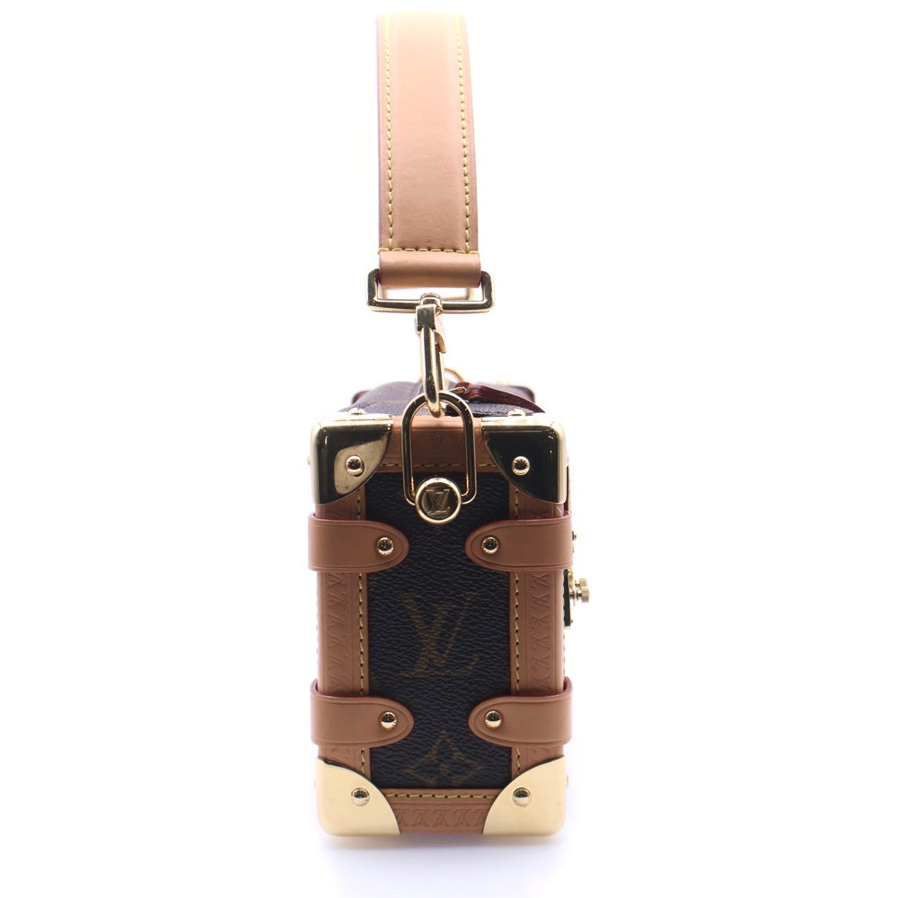 LOUIS VUITTON(ルイヴィトン) モノグラム サイドトランクPM 2WAYハンドバッグ M46815 ブラウン レディース