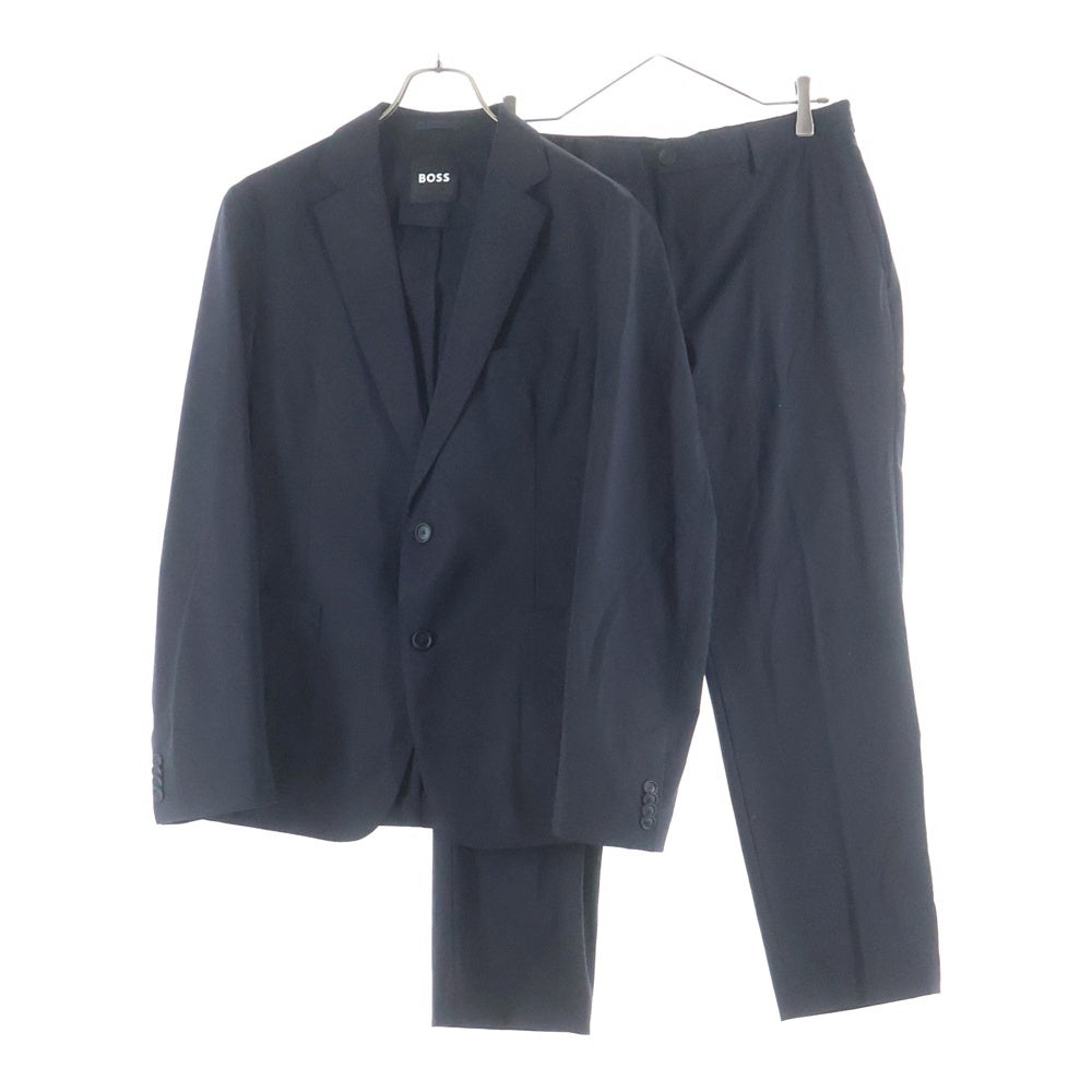 BOSS(ボス) ストレッチ セットアップスーツ ブラック