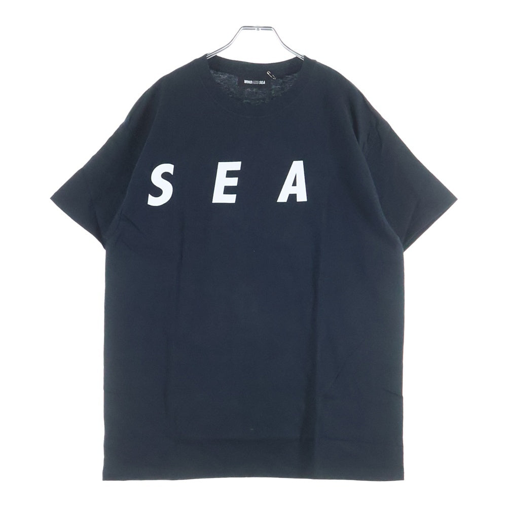 WIND AND SEA(ウィンダンシー) KEEP DISTANCE T-SHIRT フロントプリント チャリティーTシャツ ブラック WDS-Donation-02