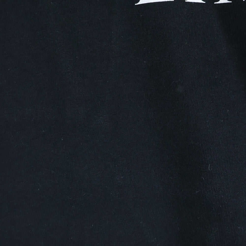 WIND AND SEA(ウィンダンシー) 20SS×LIMI feu リミ フゥ ロゴプリント クルーネックコットン長袖カットソー ロンT ブラック