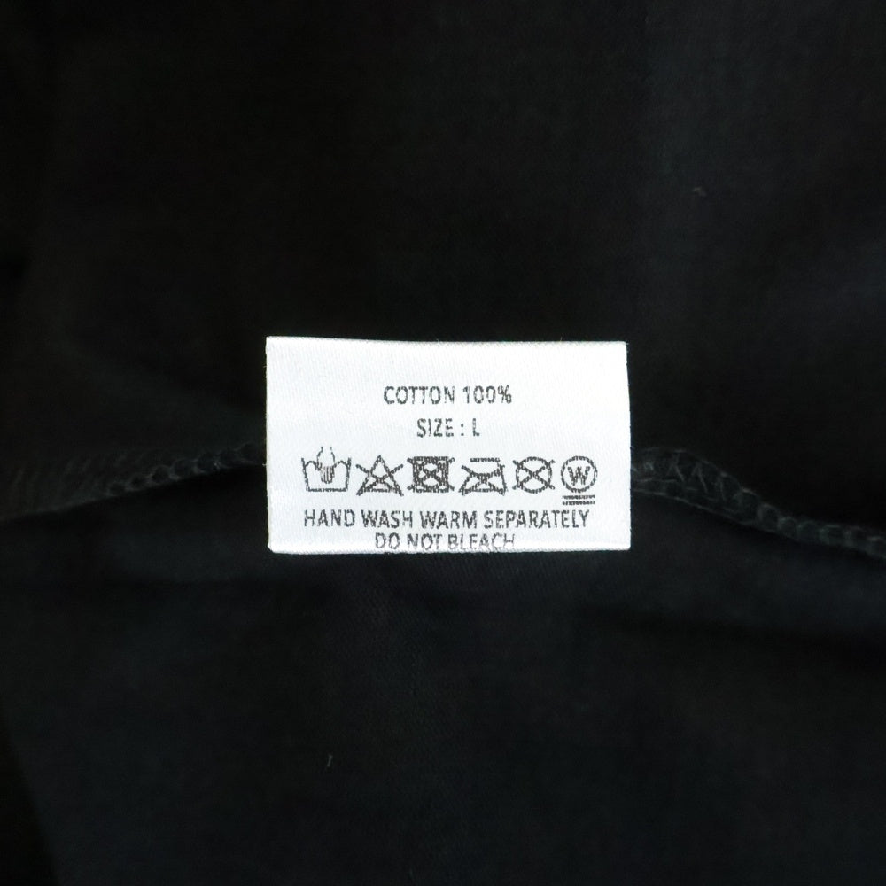GOD SELECTION XXX(ゴッドセレクショントリプルエックス) 20SS 7th ANNIVERSARY ケイトモス フォトプリント クルーネックコットン半袖Tシャツ ブラック GX-S20-7ST-01