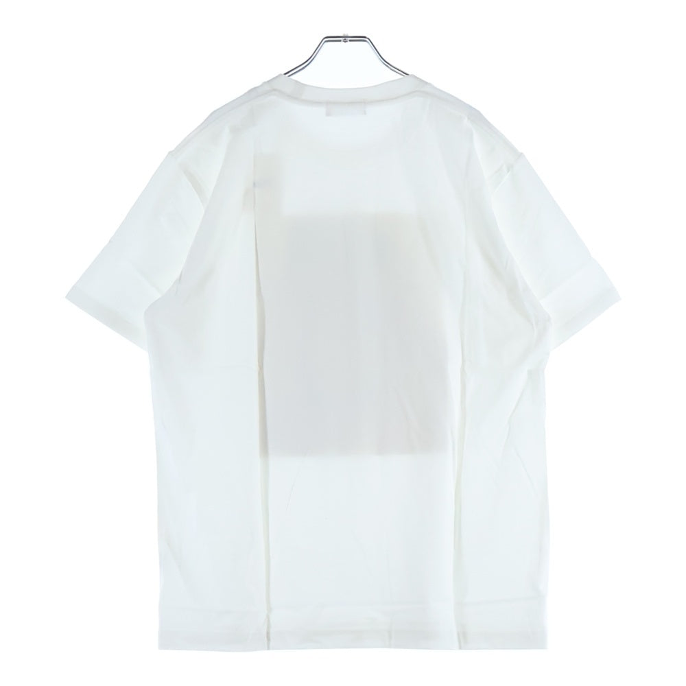 GOD SELECTION XXX(ゴッドセレクショントリプルエックス) 19SS アンバー・ハード フォトプリント クルーネックコットン半袖Tシャツ ホワイト GX-S19-ST-06