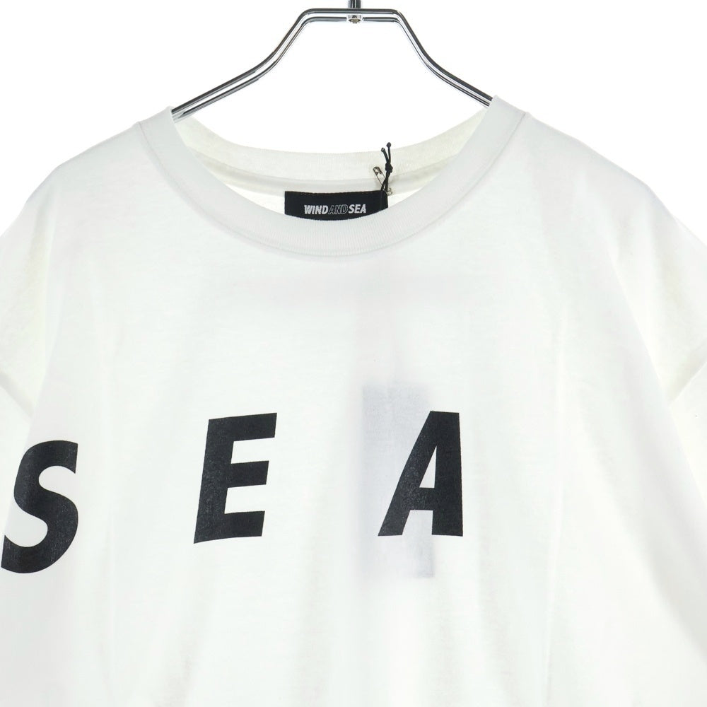 WIND AND SEA(ウィンダンシー) KEEP DISTANCE T-SHIRT フロントプリント チャリティーTシャツ ホワイト WDS-Donation-02