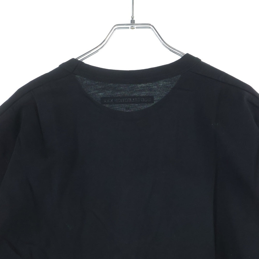 GOD SELECTION XXX(ゴッドセレクショントリプルエックス) 18SS フォトプリント クルーネックコットン半袖Tシャツ ブラック GX-S18-1102-U04