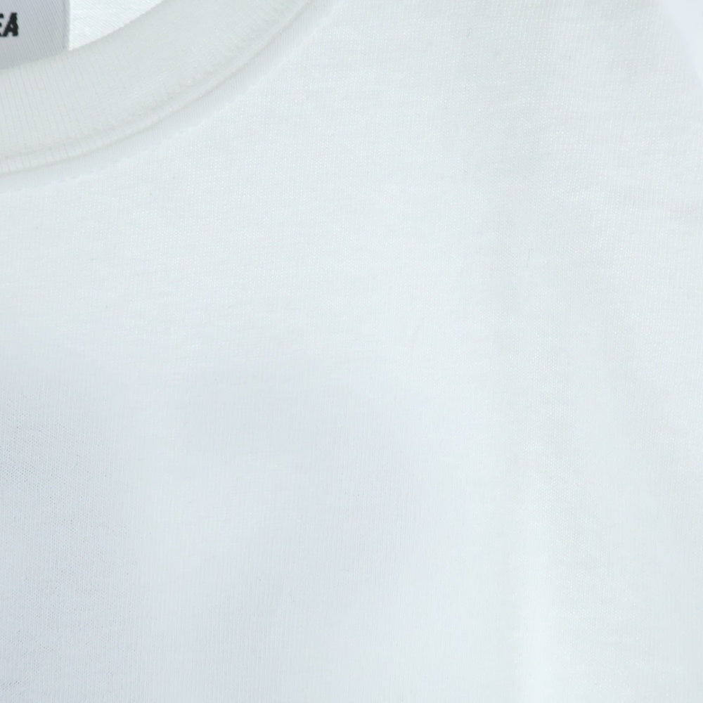 WIND AND SEA(ウィンダンシー) 20SS×LIMI feu リミ フゥ ロゴプリント クルーネックコットン半袖Tシャツ ホワイト