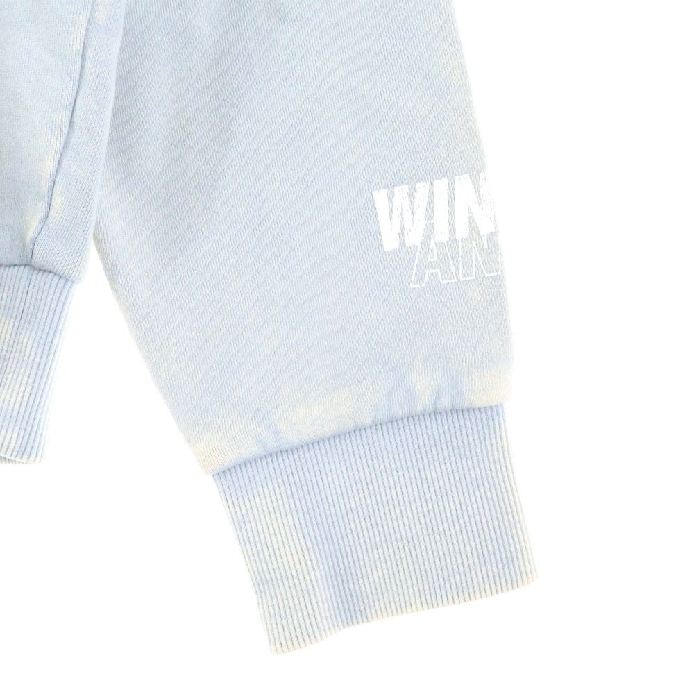 WIND AND SEA(ウィンダンシー) ×GUESS ゲス コットン プルオーバーパーカー グレー WDS-GUESS-02