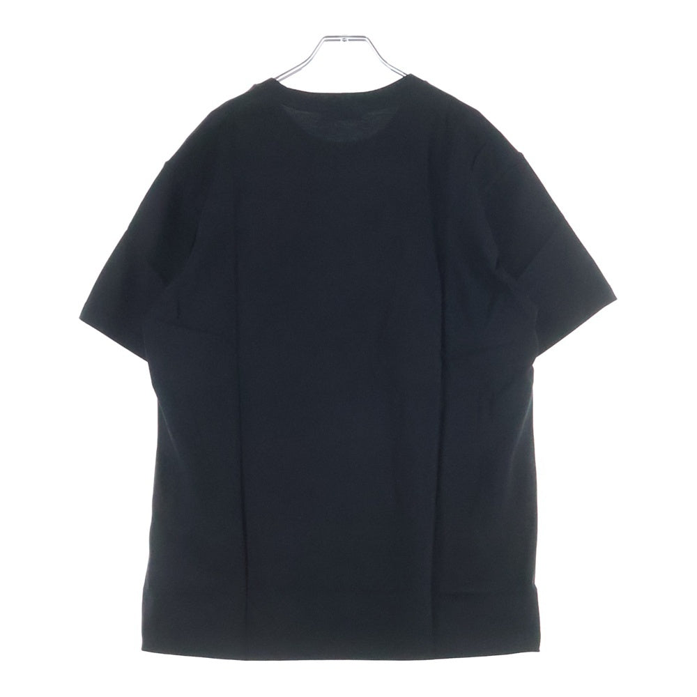 GOD SELECTION XXX(ゴッドセレクショントリプルエックス) 19SS TEE ロゴ フォト プリント クルーネックコットン半袖Tシャツ ブラック GX-S19-ST-23