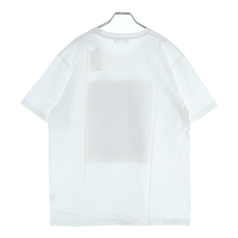 GOD SELECTION XXX(ゴッドセレクショントリプルエックス) 20AW ジジハディット フォト プリント クルーネックコットン半袖Tシャツ ホワイト GX-A20-ST-04