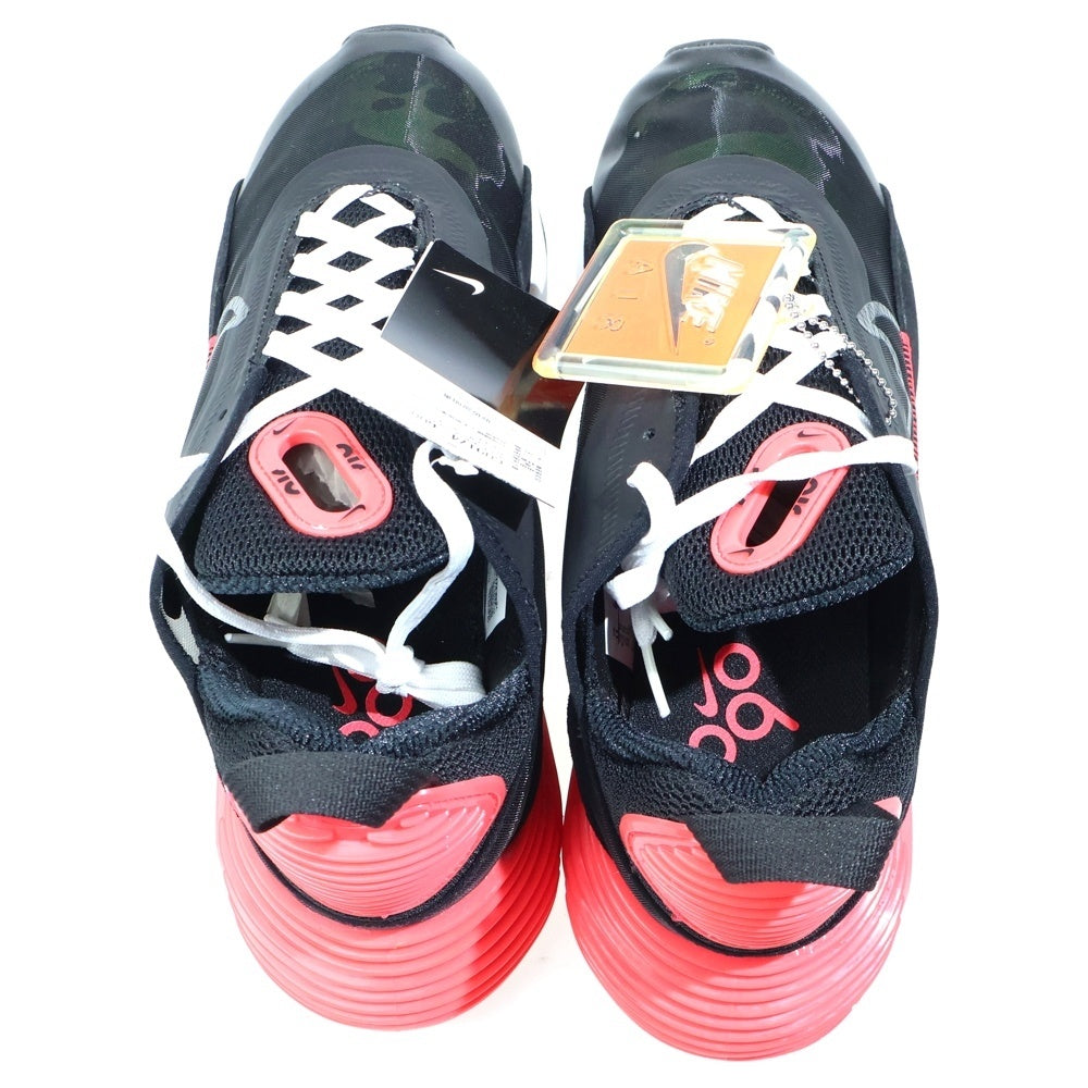 NIKE(ナイキ) ×ATMOS AIR MAX 2090 SP DUCK CAMO アトモス エアマックス2090 ダックカモ ローカットスニーカー ブラック/レッド US11/29cm CU9174-600