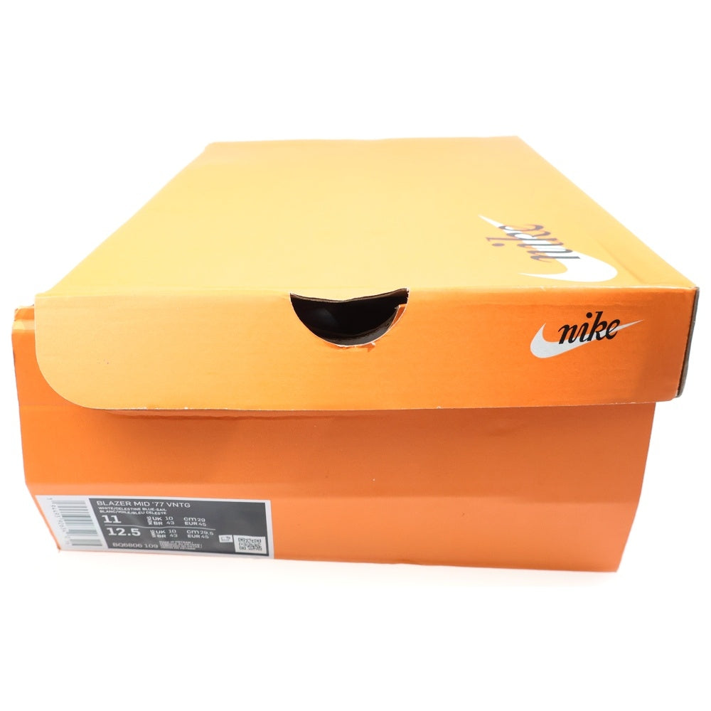 NIKE(ナイキ) BLAZER MID 77 VINTAG ブレーザー ハイカットスニーカー ホワイト US11/29cm BQ6806-109