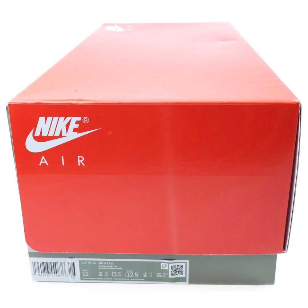NIKE(ナイキ) AIR MAX 3 エアマックス ローカットスニーカー ブルー/ホワイト US11/29cm CJ6779-100