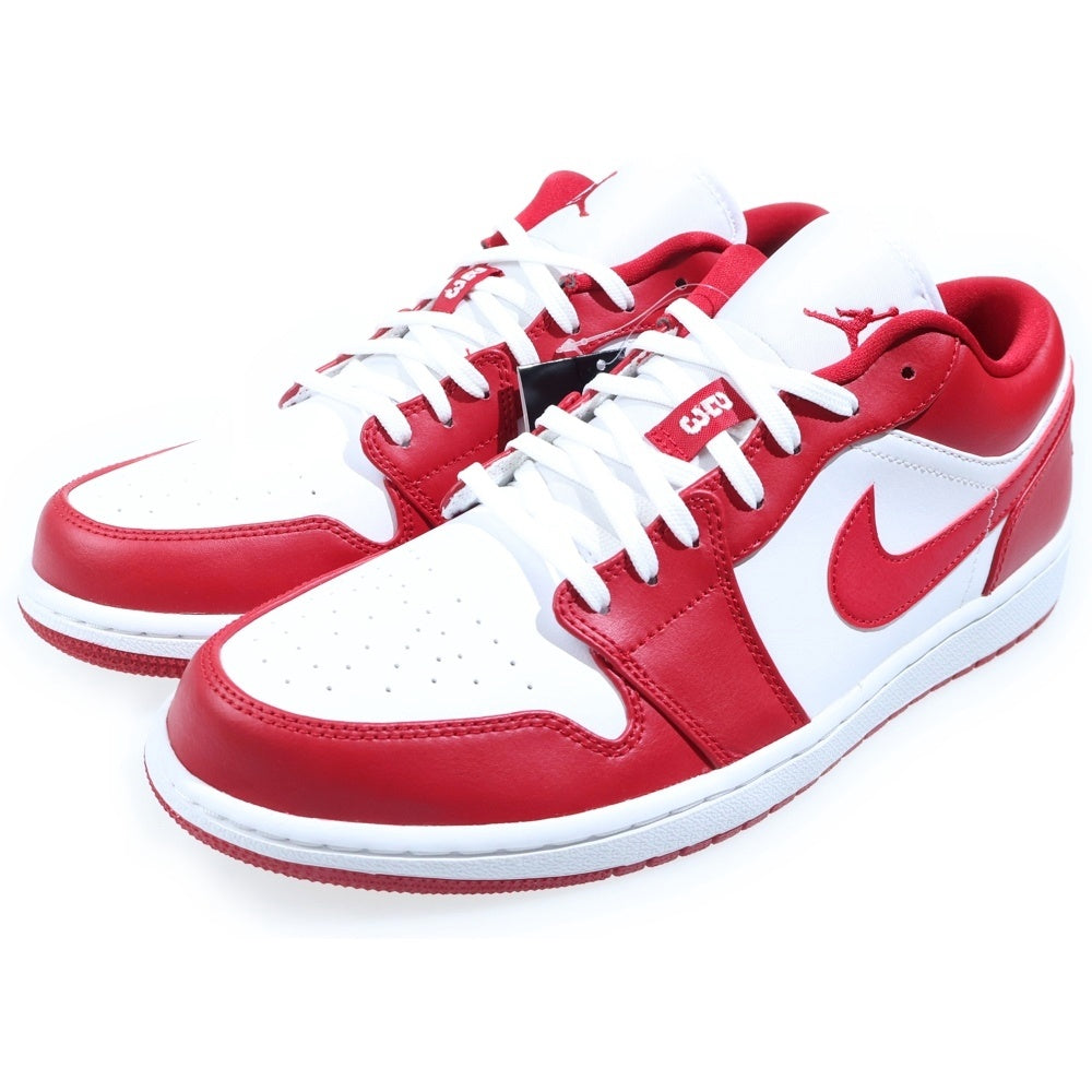 NIKE(ナイキ) AIR JORDAN 1 LOW GYM RED エアジョーダン1 ジムレッド ローカットスニーカー レッド/ホワイト US11/29cm 553558-611