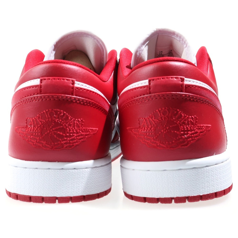 NIKE(ナイキ) AIR JORDAN 1 LOW GYM RED エアジョーダン1 ジムレッド ローカットスニーカー レッド/ホワイト US11/29cm 553558-611
