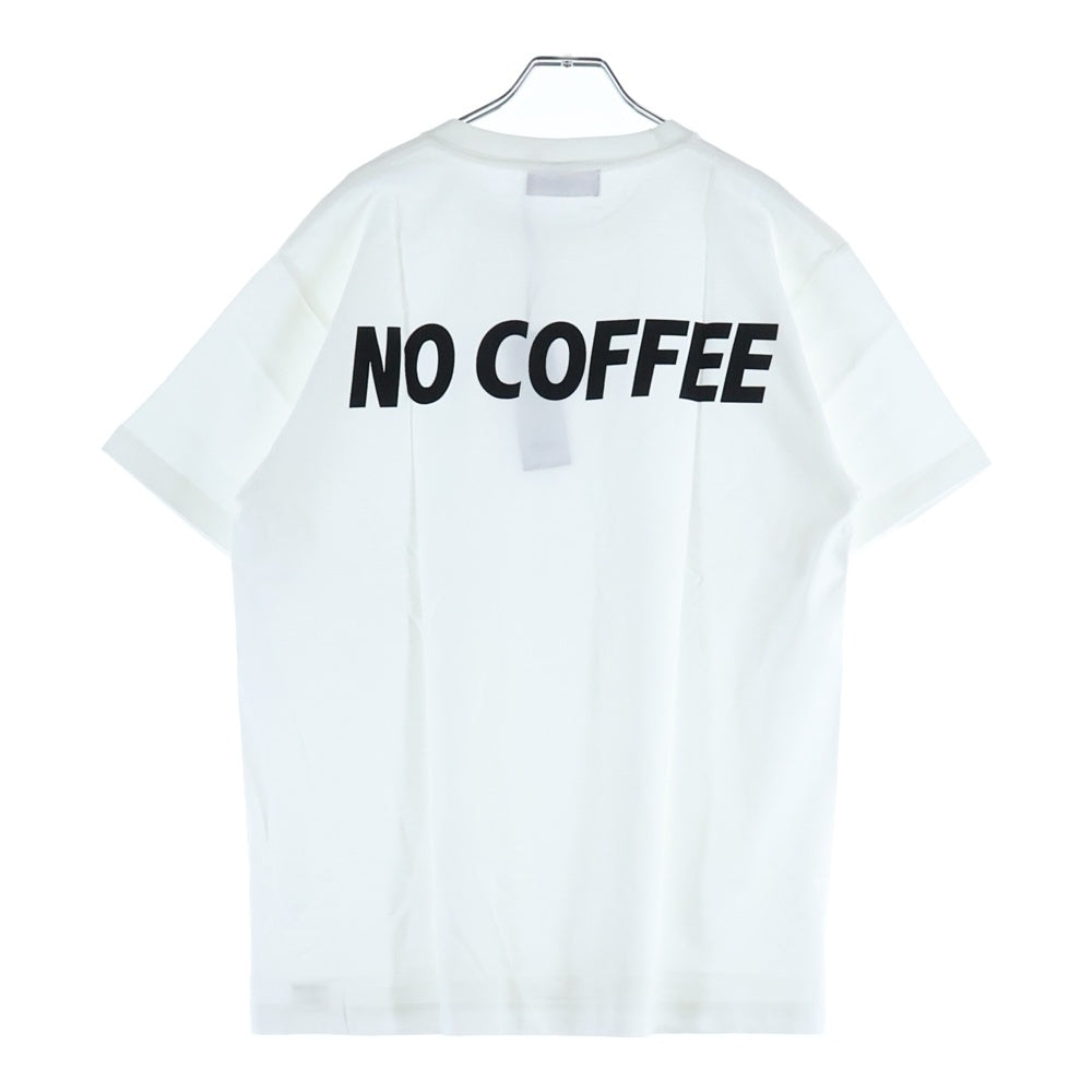 WIND AND SEA(ウィンダンシー) 20AW NO COFFEE WDS T-SHIRT クルーネックコットン半袖Tシャツ ホワイト WDS-NOCF-05
