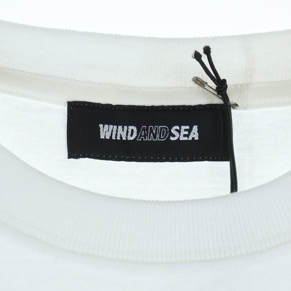 WIND AND SEA(ウィンダンシー) 20AW NO COFFEE WDS T-SHIRT クルーネックコットン半袖Tシャツ ホワイト WDS-NOCF-05