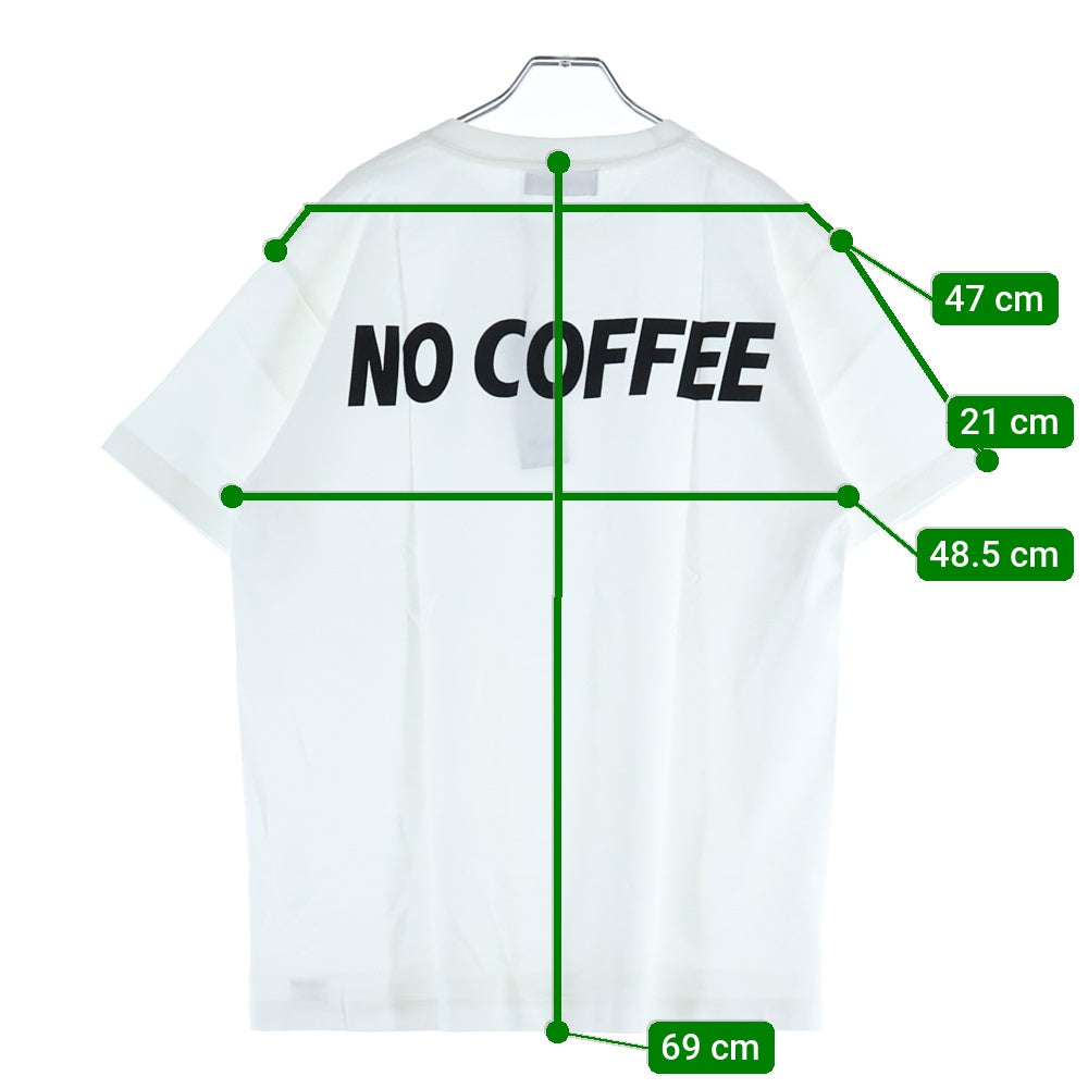 WIND AND SEA(ウィンダンシー) 20AW NO COFFEE WDS T-SHIRT クルーネックコットン半袖Tシャツ ホワイト WDS-NOCF-05