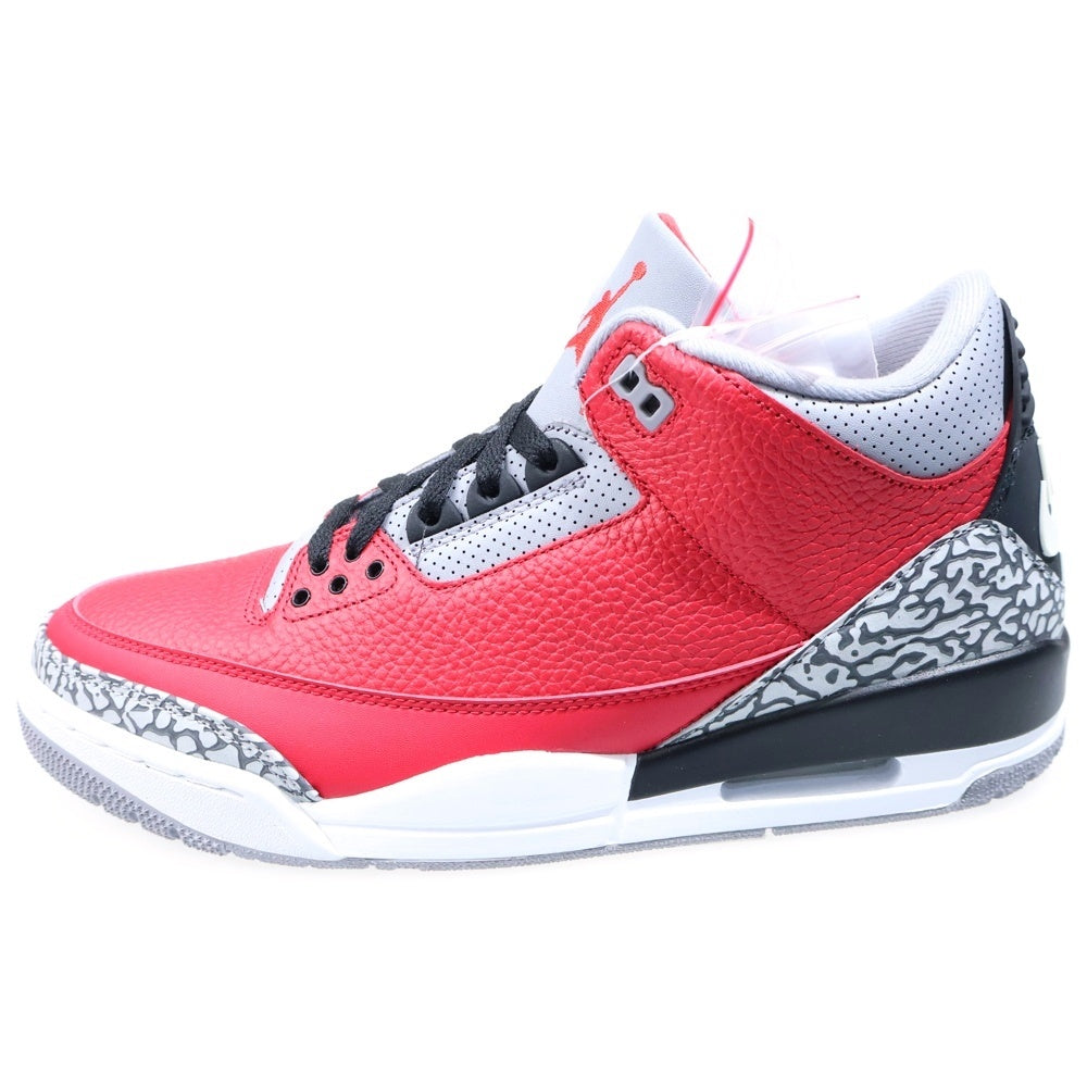 NIKE(ナイキ) AIR JORDAN 3 RETRO SE UNITE FIRE RED エアジョーダン3 ユナイトファイアレッド ハイカットスニーカー レッド US10.5/28.5cm CK5692-600