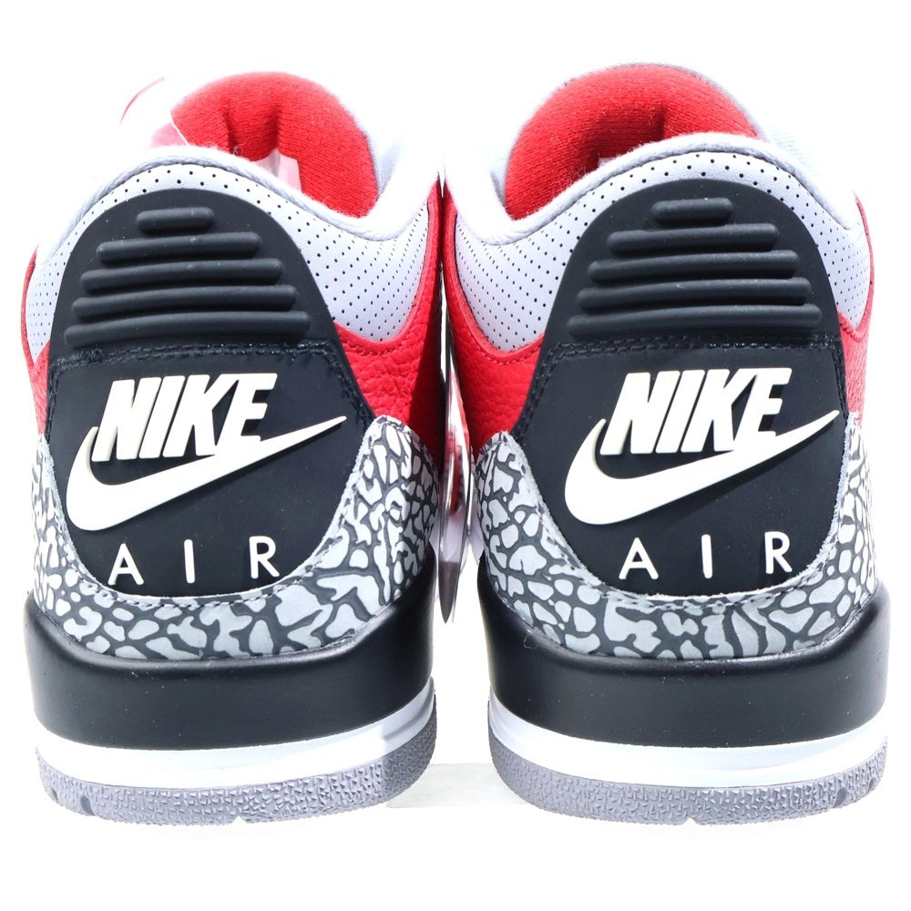 NIKE(ナイキ) AIR JORDAN 3 RETRO SE UNITE FIRE RED エアジョーダン3 ユナイトファイアレッド ハイカットスニーカー レッド US10.5/28.5cm CK5692-600