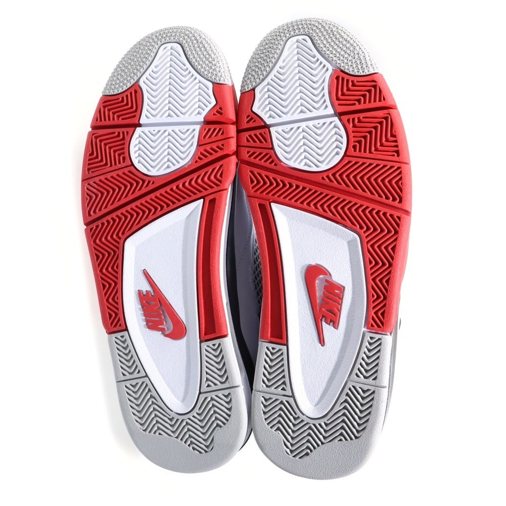 NIKE(ナイキ) AIR JORDAN 4 RETRO OG FIRE RED 2020 エアジョーダン4 レトロ ファイヤーレッド ハイカットスニーカー ホワイト/レッド US10/28cm DC7770-160